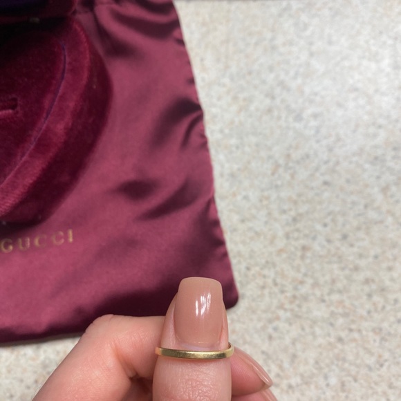 GG running ring in yellow gold - Picture 4 of 5